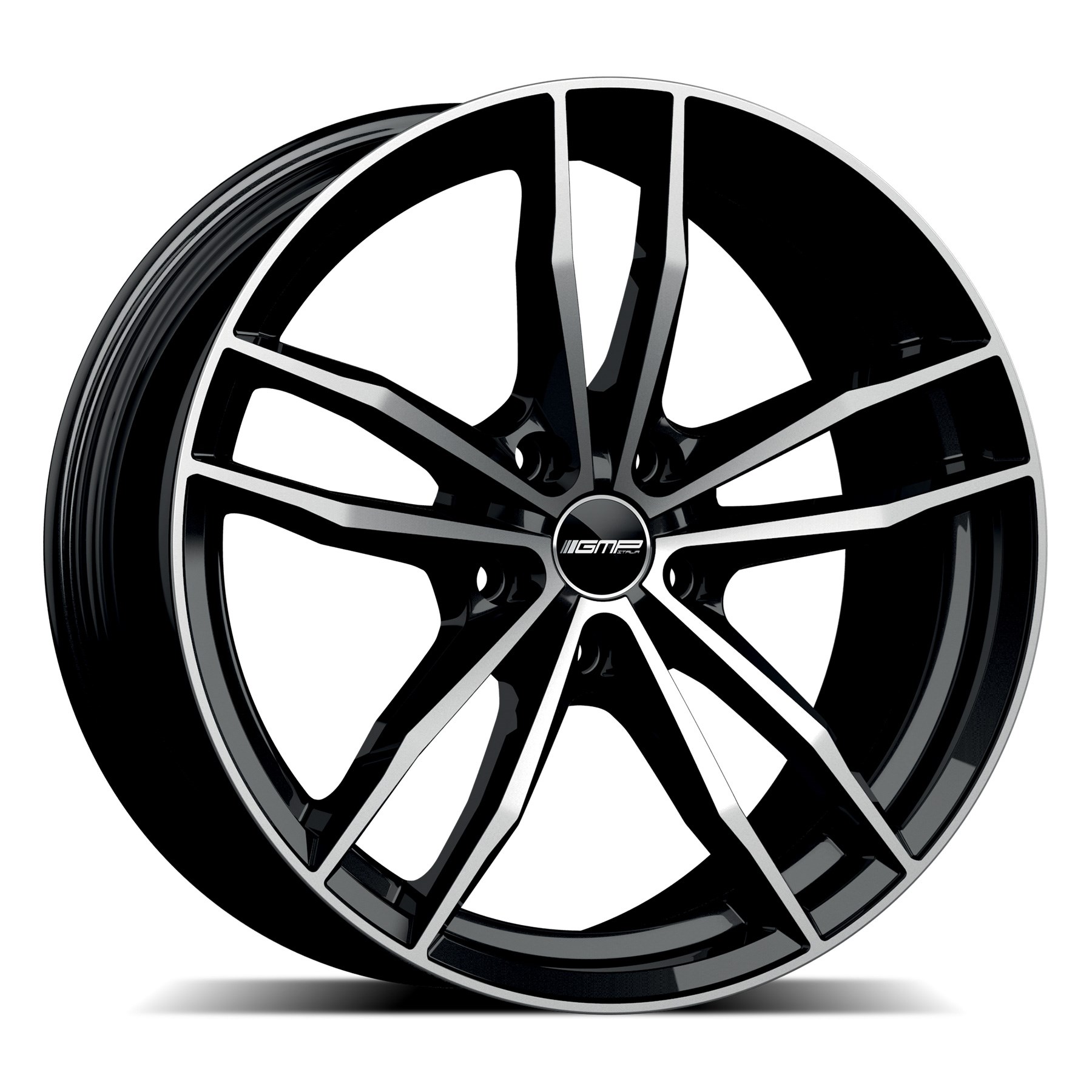 GMP WHEELS SWAN ZWART GEPOLIJST 8002000037569